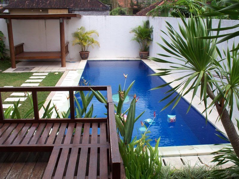 38 Contoh desain rumah sederhana dengan kolam renang