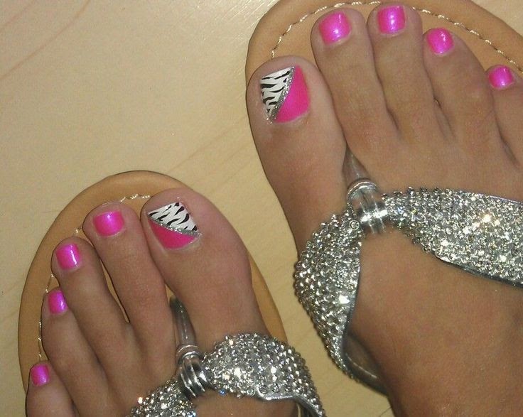 5. 20 Simple and Easy Toenail Designs for Beginners - wide 3