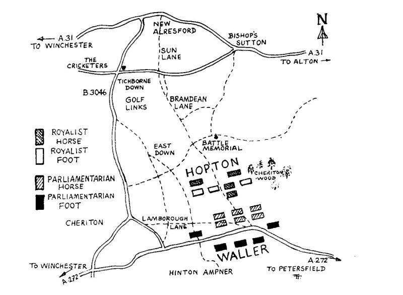 Steve's Random Musingson Wargaming and other stuff...: Cheriton 1644 by ...