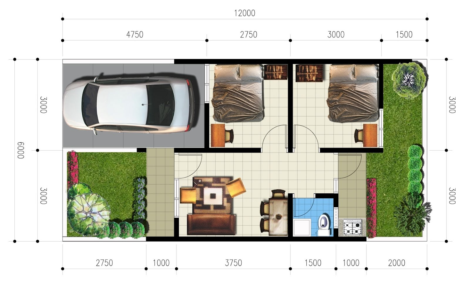 109 Desain Rumah Minimalis Sederhana Type 36 60 Gambar 109 Desain Rumah Minimalis Sederhana Type 36 60 Gambar
