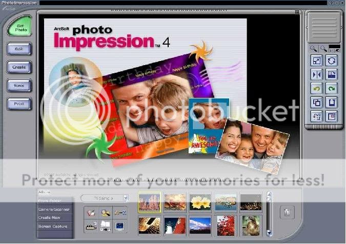 Nanoguns9 Free Downloads: ArcSoft PhotoImpression 4