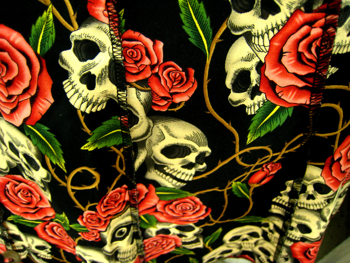 A dress to go with the eye patch...priceless
