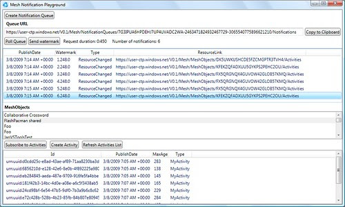 MeshNotificationPlayground