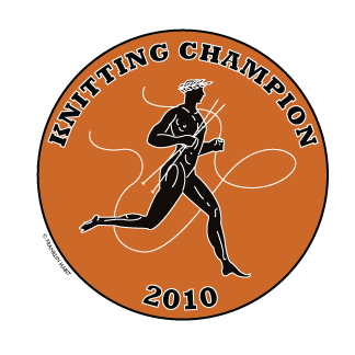 Knitting Olympics 2010 Gold Medal
