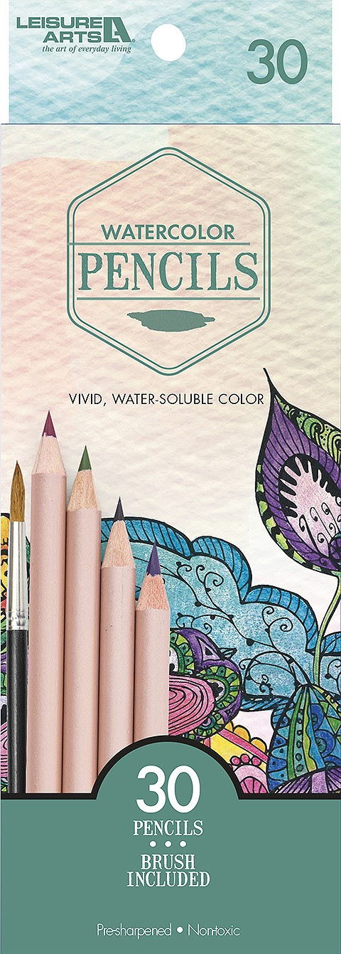 Watercolor Colored Pencils by Leisure Arts