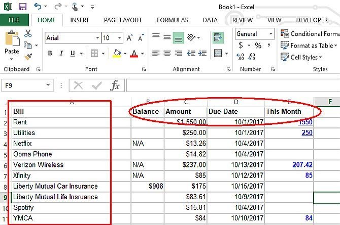 Step 4 Worksheet Excel - triwirma