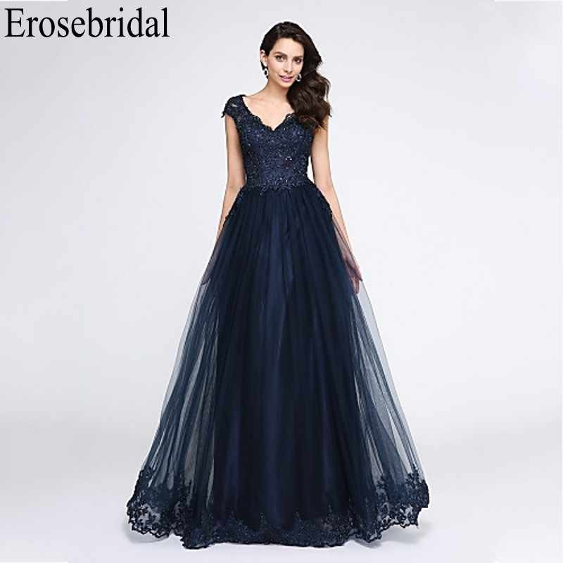 simple long gown design