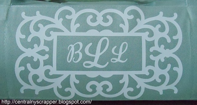 close up iron on Cricut Explore Bag