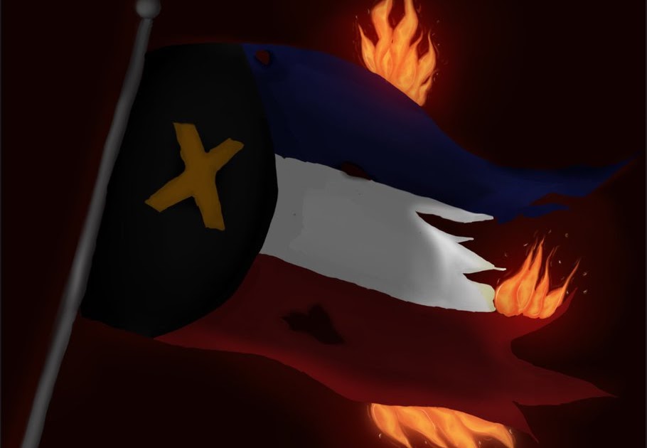 Lmanberg Flag Burning - Hoshii Wallpaper