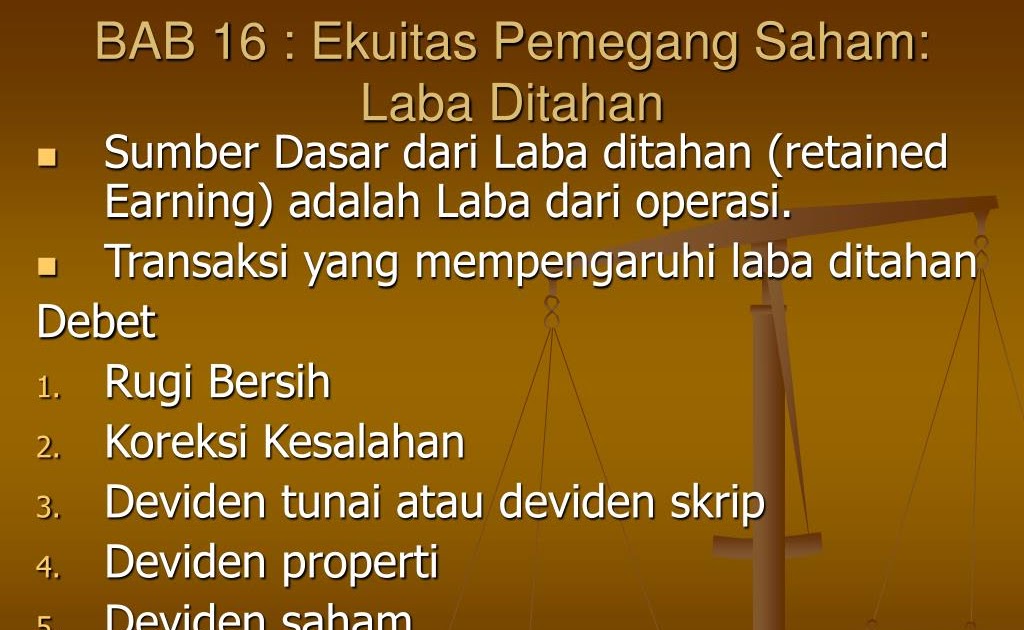 Contoh Soal Ekuitas Pemegang Saham Dan Jawabannya - Judul Siswa
