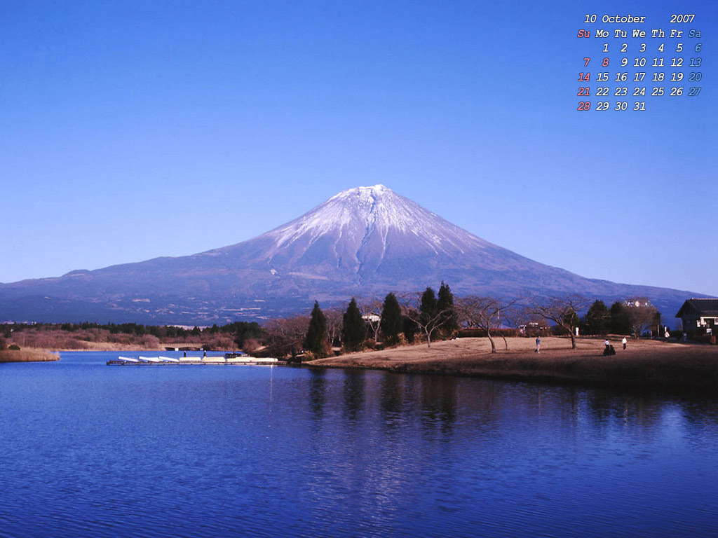 富士山壁紙カレンダー