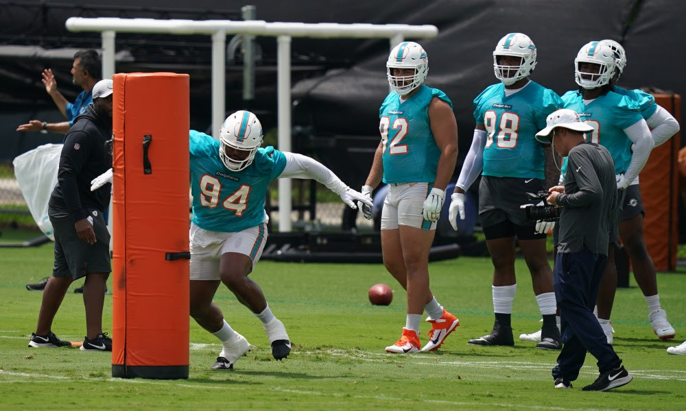 Quick-hit takeaways from Day 9 of Dolphins' training camp
