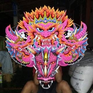 Gambar Barongan Jaranan Warna Pink Orion Gambar