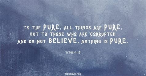 Free Titus 1:15 eCard eMail Free Personalized Wisdom Online Free Titus 1:15 eCard eMail Free Personalized Wisdom Online