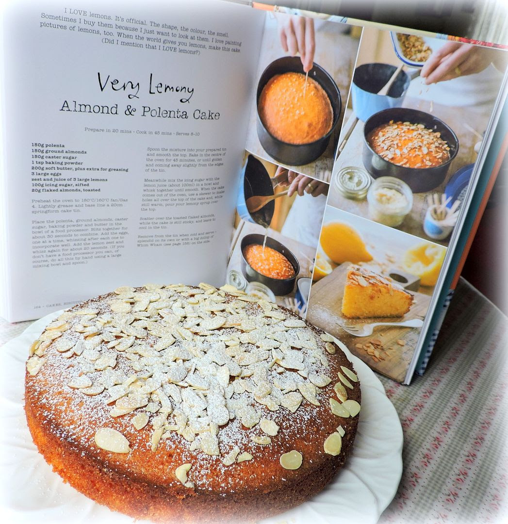 Lemony Almond and Polenta Cake Lemony Almond and Polenta Cake