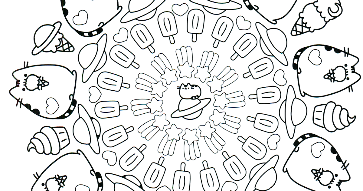Pusheen Coloring Pages Halloween / Pusheen Coloring Pages - coloring