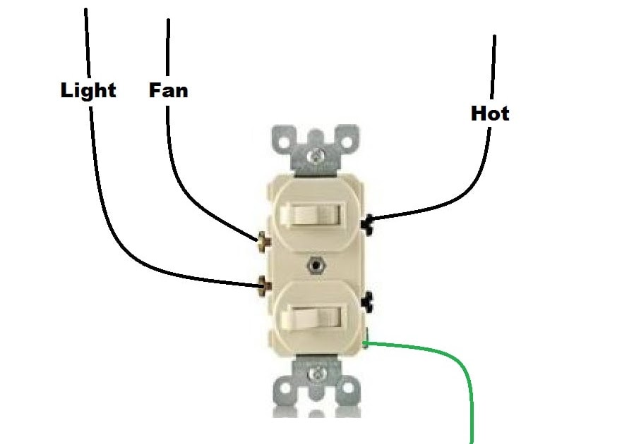 WIRING DIAGRAM FOR DUAL SWITCH ONE LIGHT - Diagram