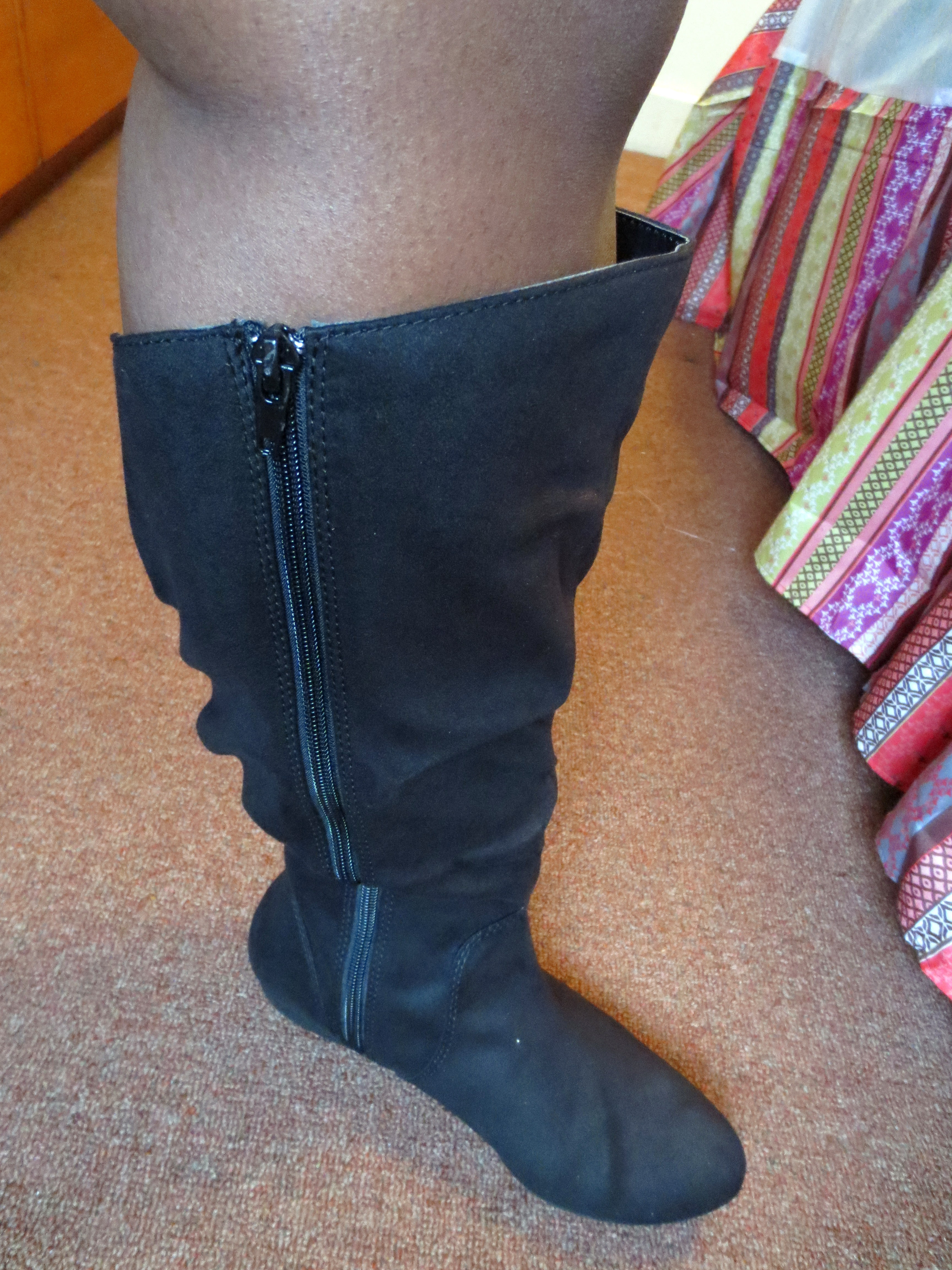 payless wide calf boots