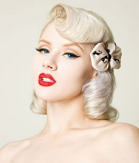 Indian Retro Hairstyle For Short Hair Customise P