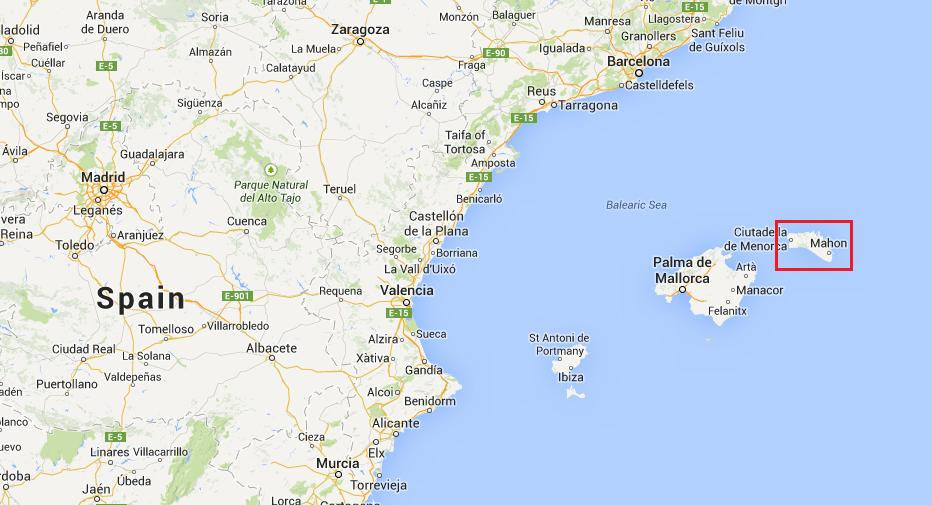 Mallorca Kaart Europa | Kaart