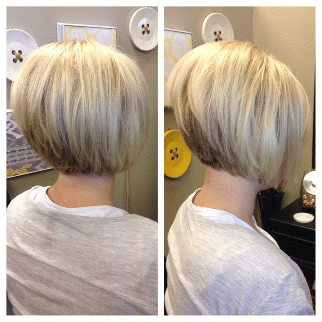 Hairstyles Graduated Bob Hairstyles Back View