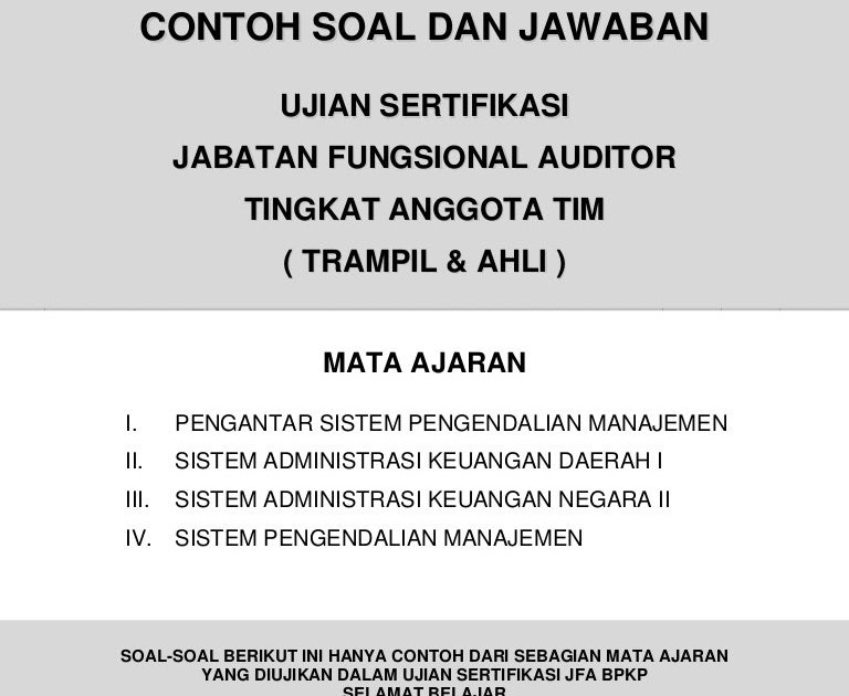 Contoh Soal Kpu 2021 Soal Rumit