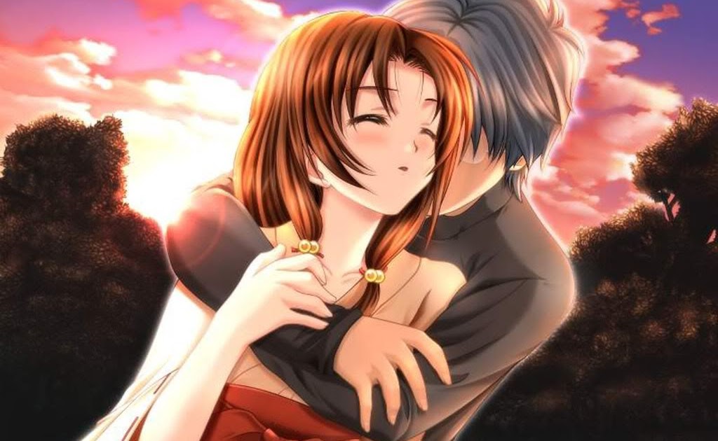 Top Sweet Anime Couple Gif | Animasiexpo