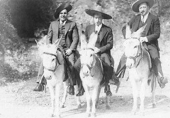 Al Capone, Ralph 'Bottles' Cappone and George Meyer