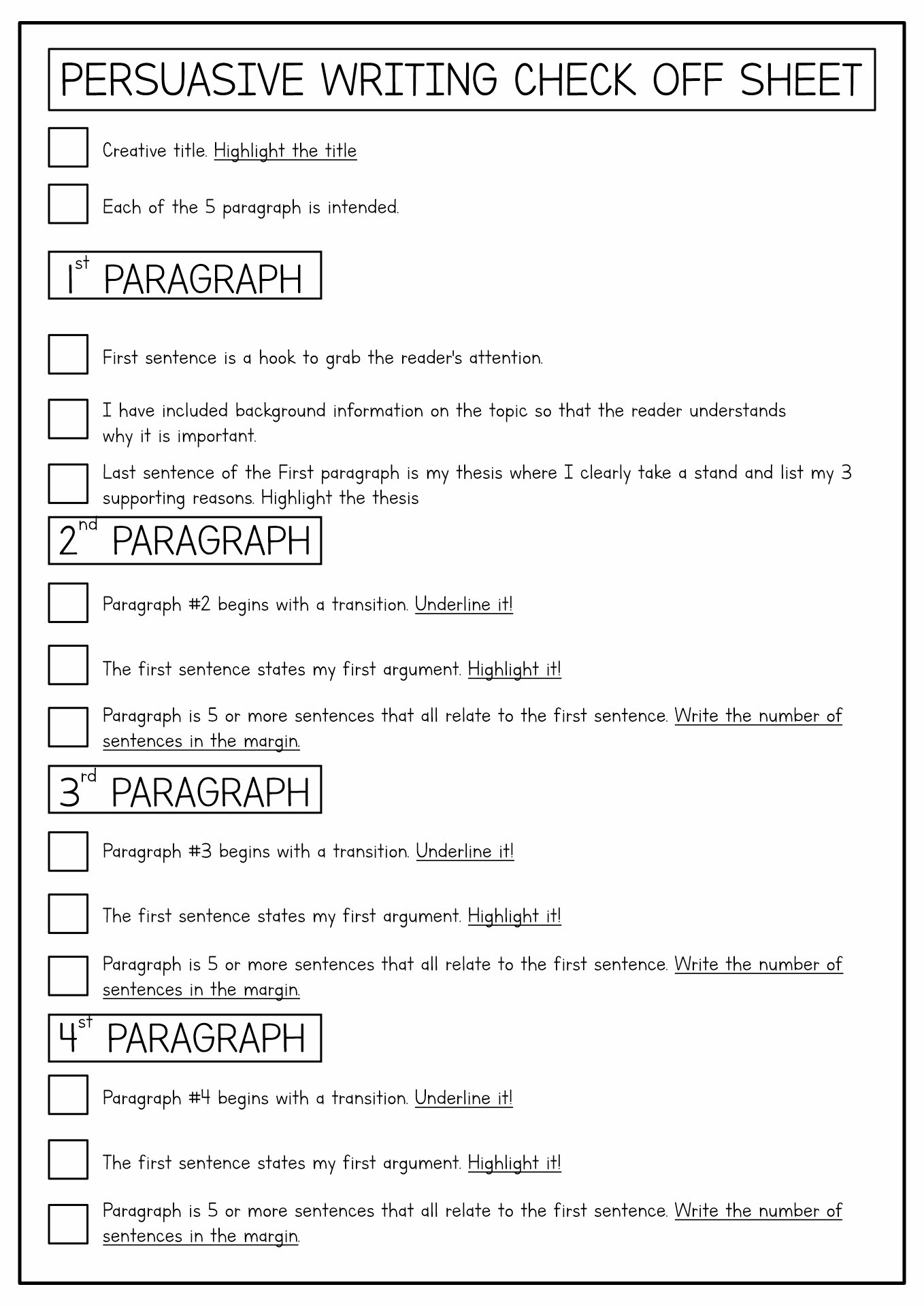 essay topics 5th