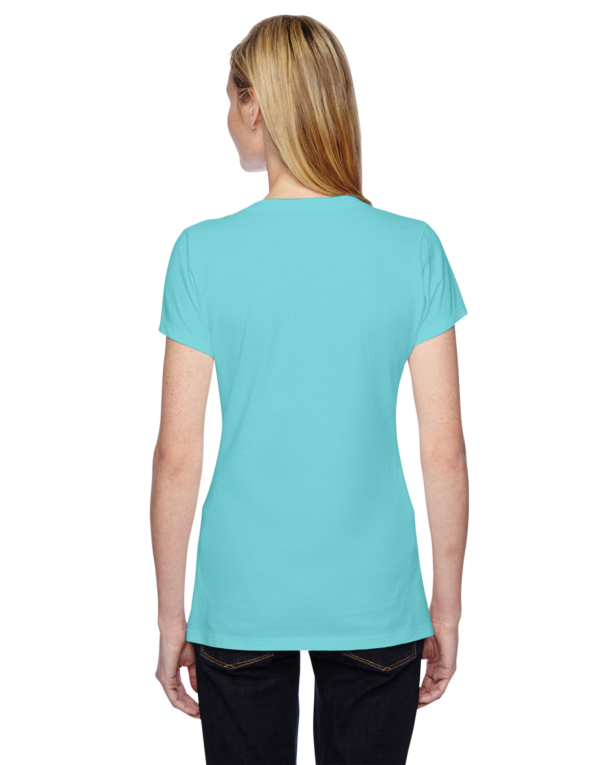 Fruit of the loom t shirts for women v neck - Fruit of the Loom 5oz Ladies