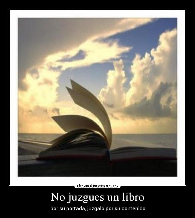 No Juzgues Un Libro Por Su Portada Frase Leer Un Libro