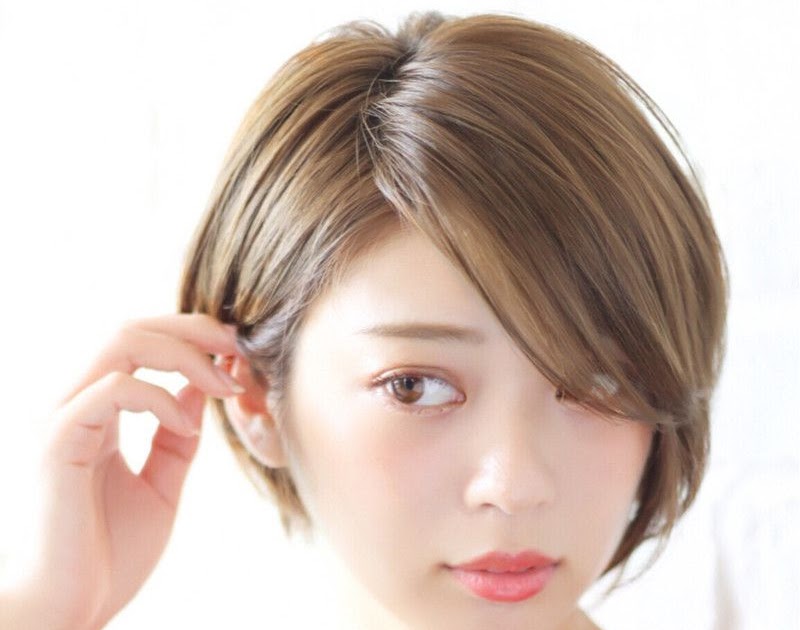 √70以上 おでこ 広い ボブ 228738