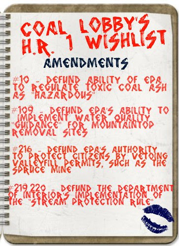 coal lobby wishlist