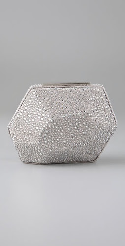 Herve Leger Crystal Clutch