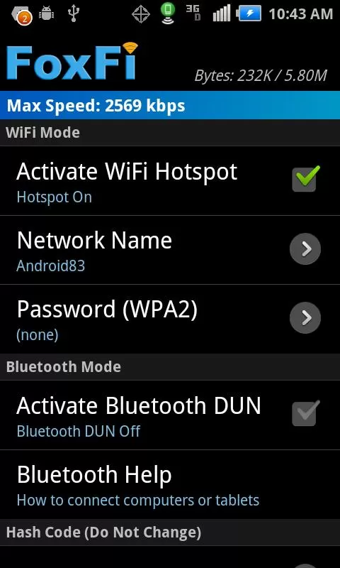 Wifi hotspot foxfi что это