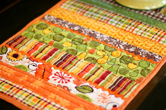 Fall Table runner