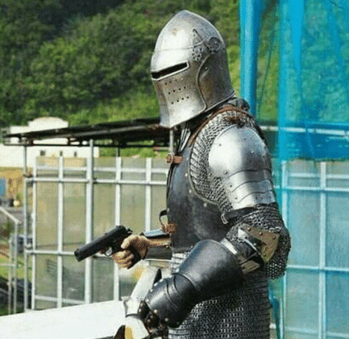 White Knight Meme Template