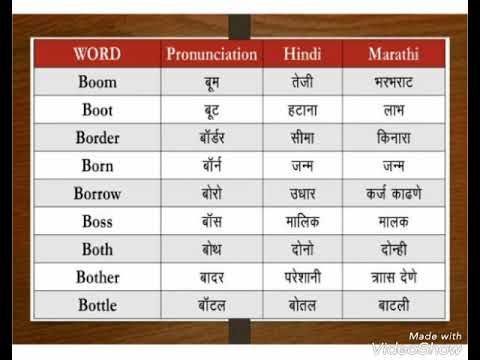 Google Translate English To Marathi Meaning - MEANONGS