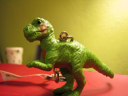 T. rex keychain!