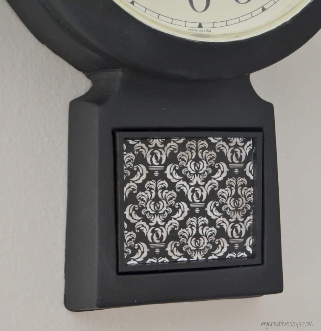 Thrift Store Clock Makeover mycreativedays.com Thrift Store Clock Makeover mycreativedays.com