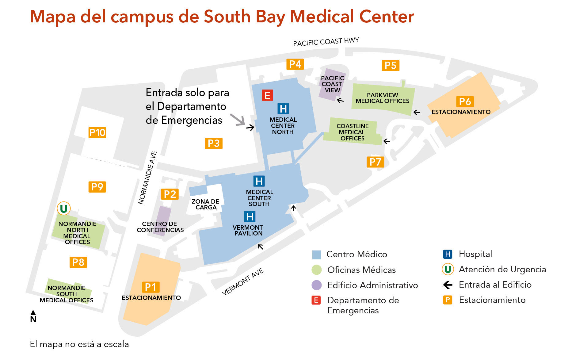 Kaiser Westside Medical Center Map - MEDICAL CENTER INFORMATION