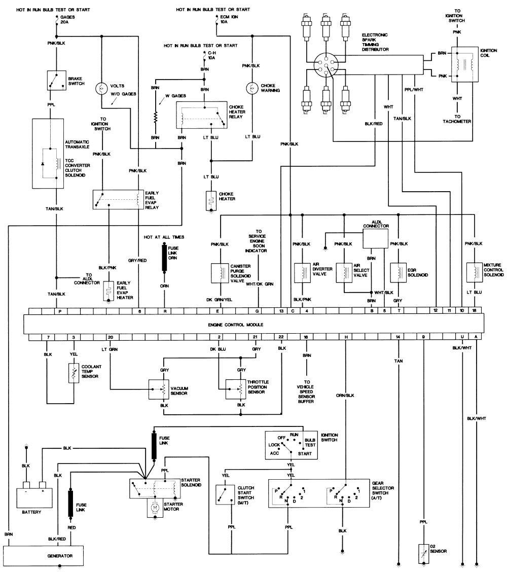 Chevy V6 Ignition Wiring - Wiring Diagram