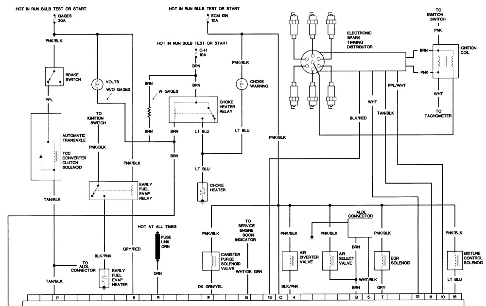 Wiring Diagram For 1984 Camaro Z28 - Complete Wiring Schemas