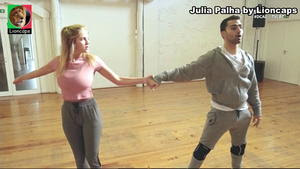 Julia Palha sensual dança com as estrelas