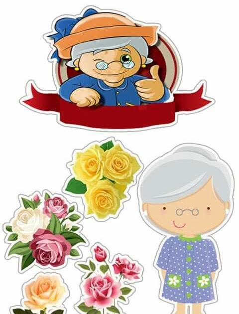 Topo Super Vovo Png / Pocoyo decoração para festa e aniversário topo de
