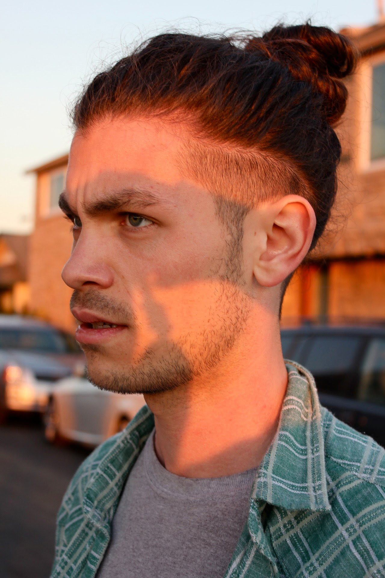 Important Inspiration 36 Man Bun Hairstyle Fade