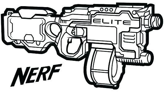 Nerf Gun Drawing