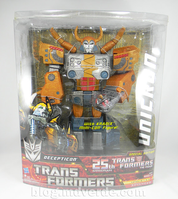 Transformers Unicron Generations Supreme - caja