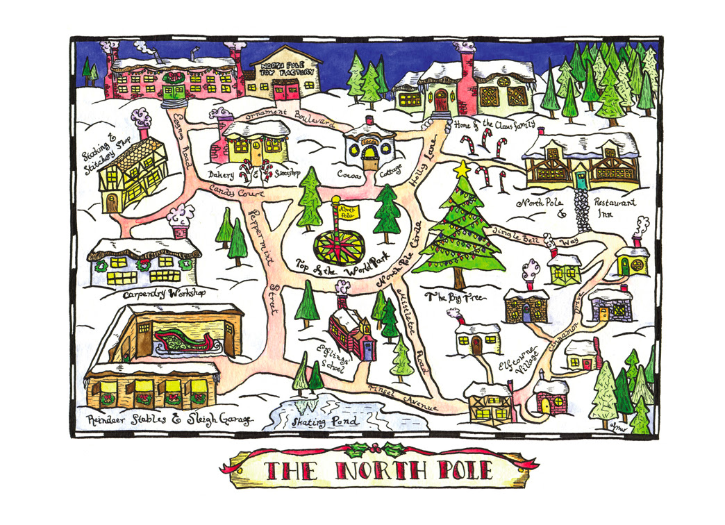 The Explorer's OLD Notebook: Do you know your way around the North Pole?