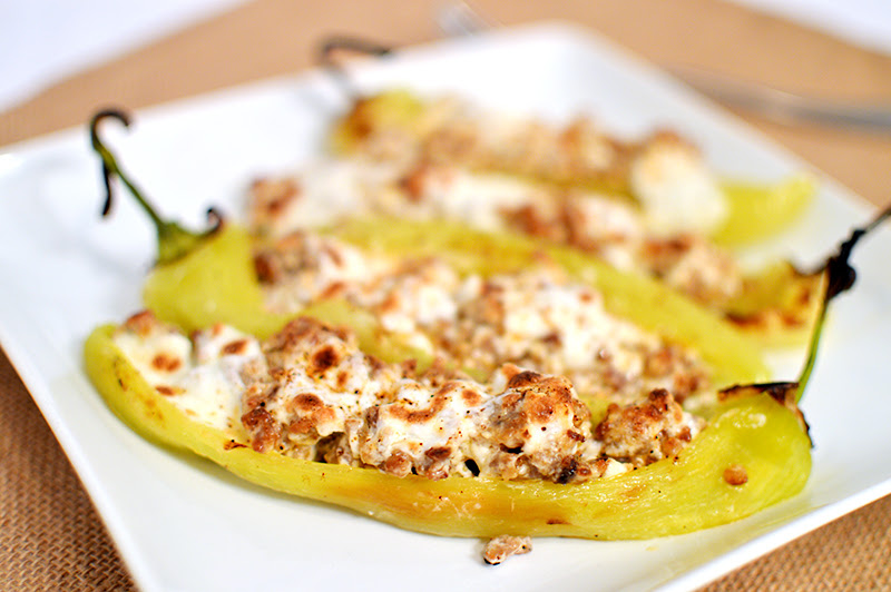 Stuffed Banana Peppers With Sausage And Ricotta Cheese - Banana Poster